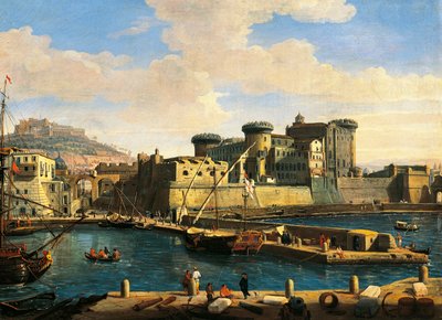 Muelles en Nápoles de Gaspar van Wittel