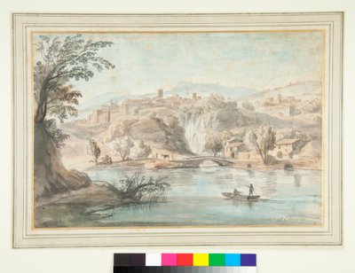 Paisaje en Tívoli de Gaspar van Wittel