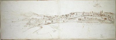 Vista de Urbino desde el colle di San Donato de Gaspar van Wittel
