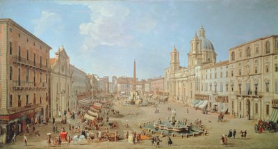 Roma, Piazza Navona de Gaspar van Wittel