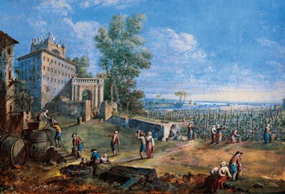 La cosecha de Gaspar van Wittel