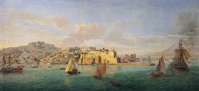 Vista de Nápoles desde el mar de Gaspar van Wittel