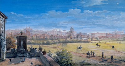 Vista de Roma de Gaspar van Wittel