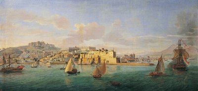 Vista del Golfo de Nápoles de Gaspar van Wittel