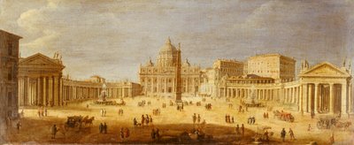 Piazza S. Pietro, Roma de Gaspar van Wittel