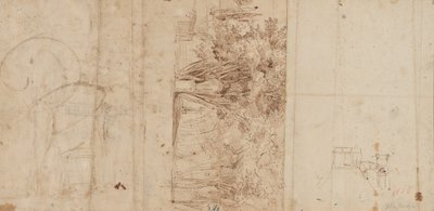 Los jardines de la Villa Medici de Gaspar van Wittel