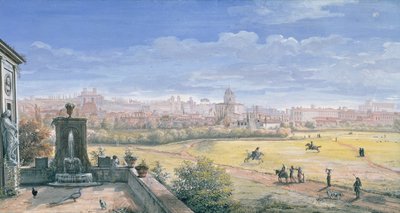 Vista de Roma de Gaspar van Wittel