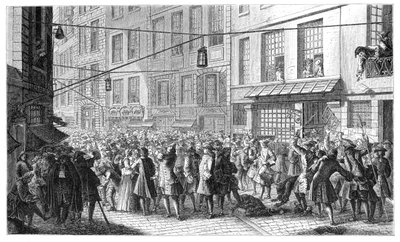 Calle Quincampoix, París de Gaspard Duchange