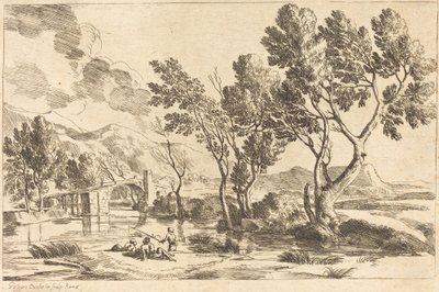 Paisaje romano de Gaspard Dughet