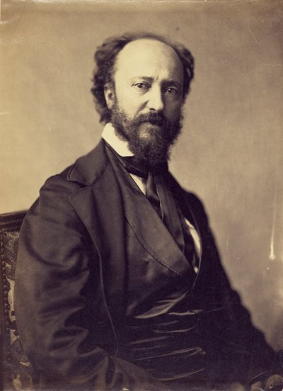 Retrato de Charles Daubigny 1817-1878, 1861-1869 de Gaspard Félix Nadar