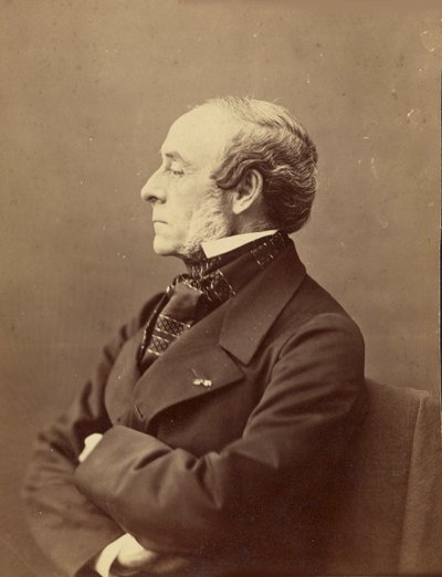 Retrato de Ernest Legouvé de Gaspard Félix Nadar