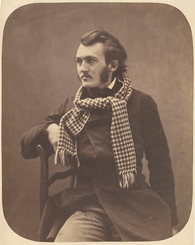Retrato de Gustave Doré, 1856-1858 de Gaspard Félix Nadar