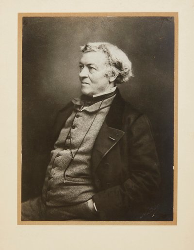 Retrato de Jean-Baptiste Camille Corot, ca. 1860 de Gaspard Félix Nadar