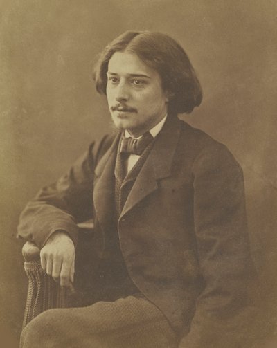 Retrato del autor Alphonse Daudet 1840-1897, ca 1860 de Gaspard Félix Nadar