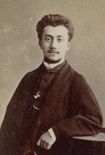 Retrato del compositor Alexandre Luigini 1850-1906 de Gaspard Félix Nadar