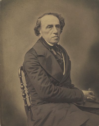 Retrato del compositor Giacomo Meyerbeer 1791-1864 de Gaspard Félix Nadar