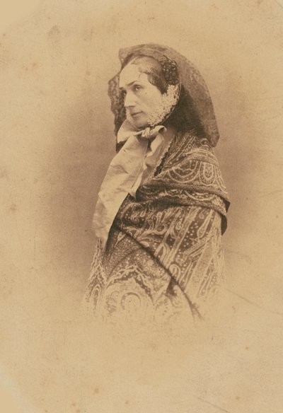 Retrato de la cantante de ópera Rosine Stoltz 1815-1903, 1855-1859 de Gaspard Félix Nadar