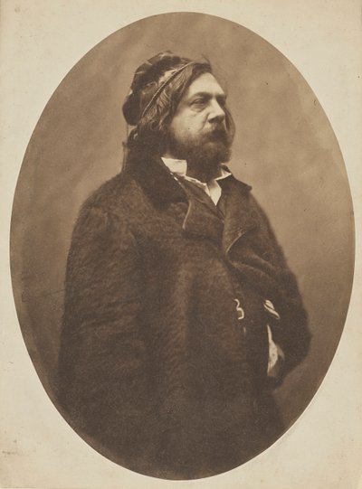 Retrato del poeta Théophile Gautier 1811-1872, ca. 1856 de Gaspard Félix Nadar
