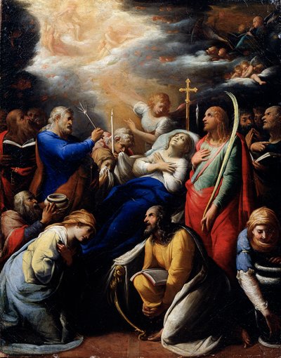 La muerte de la Virgen, 1612 de Gaspard Gailius
