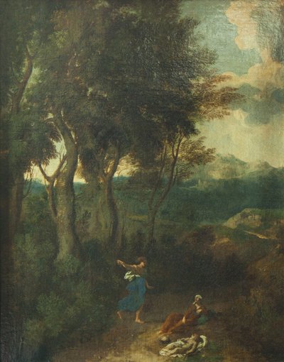 Agar e Ismael de Gaspard Poussin Dughet