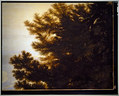 Paisaje pastoral italiano, detalle, s/f de Gaspard Poussin Dughet