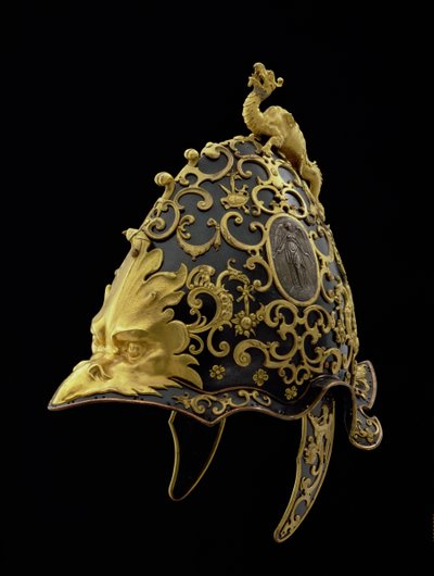 Casco de Cosimo II (1590-1621) Italiano, 1608 de Gaspare Mola