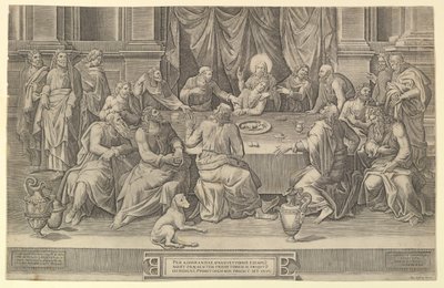 La Última Cena, 1564 de Gaspare Osello