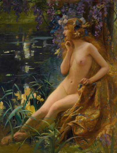 Juventas, 1900s de Gaston Bussiere