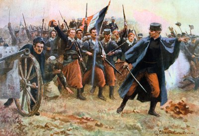 Los de 1914: Enfrentando a los bárbaros, Francia, 1914 de Gaston Charpentier Bosio