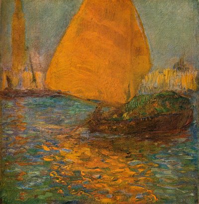 La Voile Jaune, c1905 de Gaston La Touche
