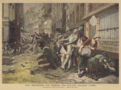 Un episodio del sitio de Lille (octubre 1792) de Gaston Melingue