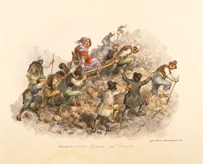 La subida al Vesubio de Gatti and Dura