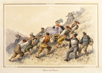 El descenso del Monte Vesubio de Gatti and Dura