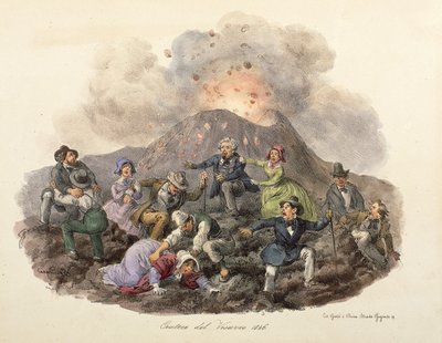 El descenso del Monte Vesubio de Gatti and Dura