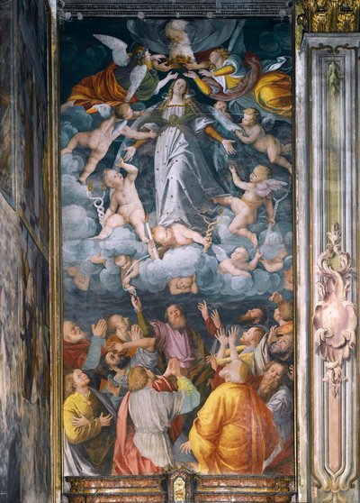 Asunción de la Virgen de Gaudenzio Ferrari