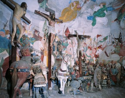 Capilla de la Crucifixión, por Gaudenzio Ferrari, Monte Sagrado de Varallo Sesia, Italia de Gaudenzio Ferrari