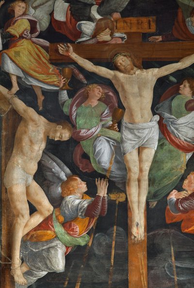 Crucifixión de Gaudenzio Ferrari