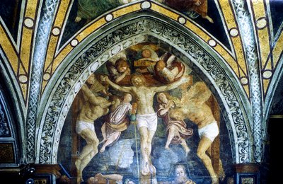 Crucifixión de Gaudenzio Ferrari
