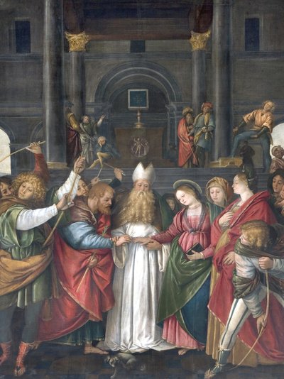 Matrimonio de la Virgen, c.1525 de Gaudenzio Ferrari