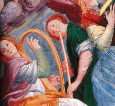 El concierto de los ángeles de Gaudenzio Ferrari