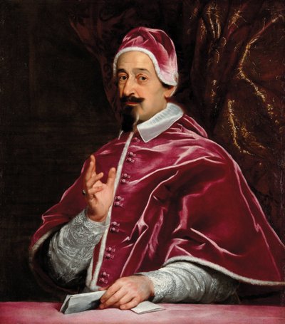 Retrato del Papa Alejandro VII de Gaulli
