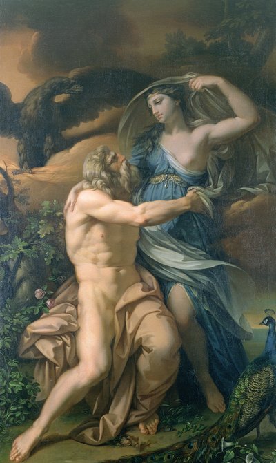 Juno y Júpiter de Gavin Hamilton