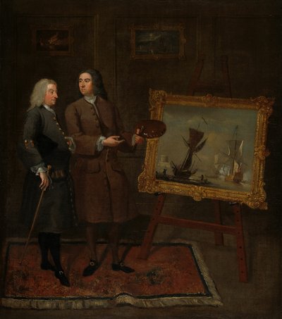 Thomas Walker y Peter Monamy de Gawen Hamilton