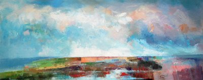 Paisaje abstracto (Bretaña) de Geert Bordich