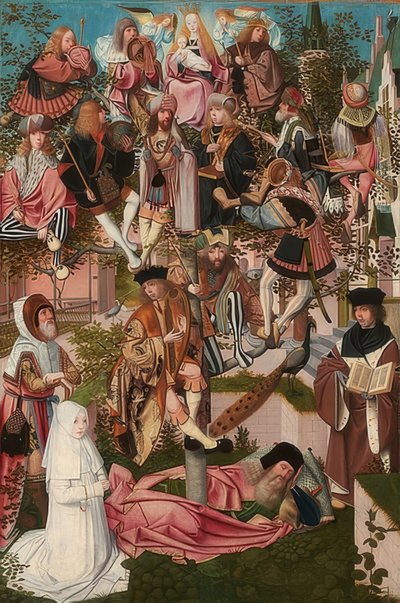 El árbol de Jesé (El árbol sagrado) de Geertgen Tot sint Jans