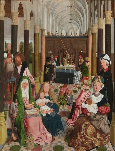 La Sagrada Familia de Geertgen Tot sint Jans