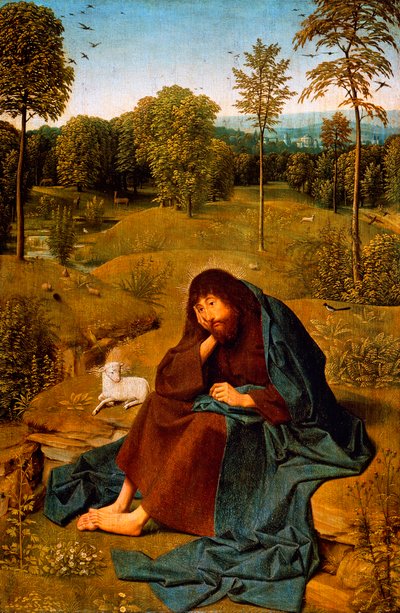 San Juan Bautista en el Desierto de Geertgen Tot sint Jans