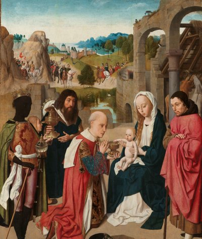 La adoración de los Reyes Magos de Geertgen Tot sint Jans