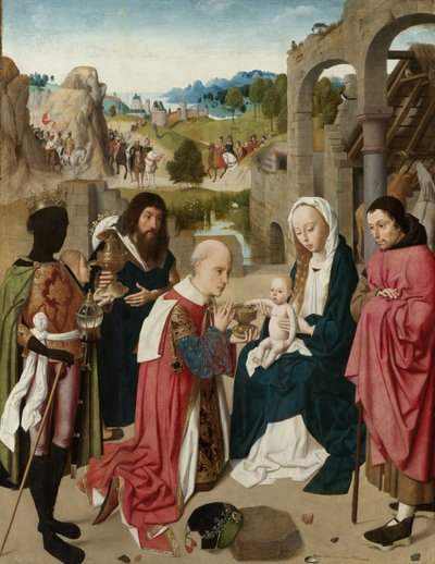 La Adoración de los Magos, c.1480-85 de Geertgen Tot sint Jans
