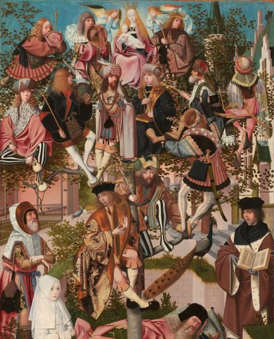 El árbol de Jesé de Geertgen tot Sint Jans (circle of)